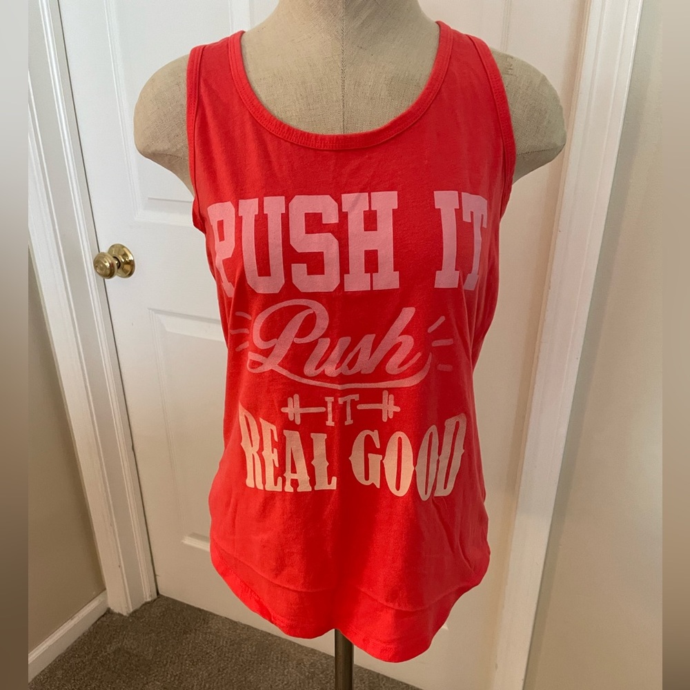 Chin Up Apparel, racerback t-shirt, size: M